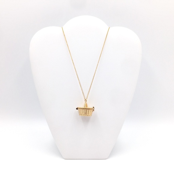 kate spade Jewelry Kate Spade Pack A Picnic Basket Locket Necklace